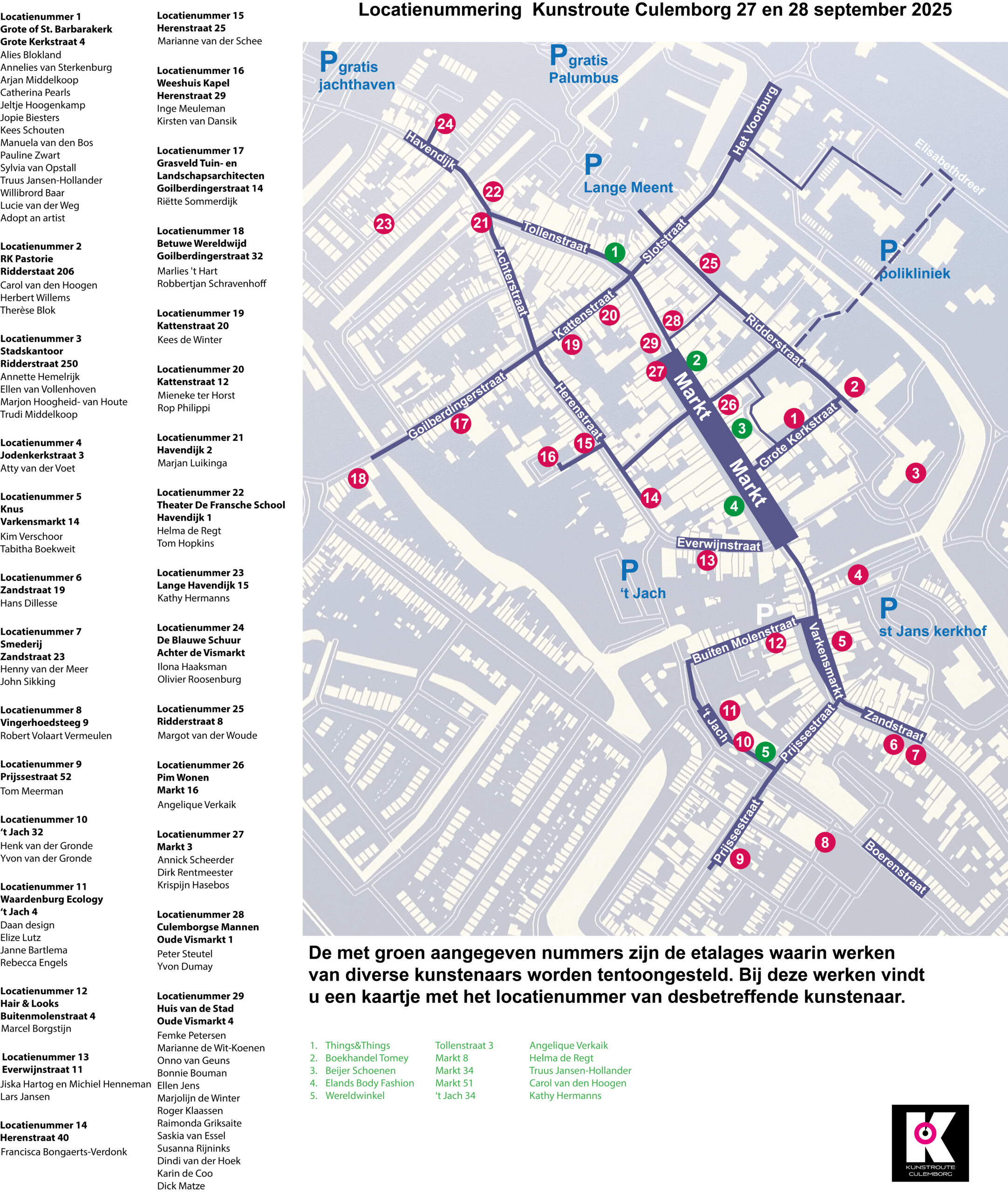 Plattegrond binnenstad 2025 website Plattegrond binnenstad 2025 website